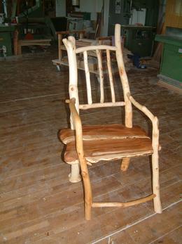 Wildholz-Sessel